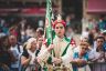 La fotogallery dei 17 paggi ieri in Piazza del Campo